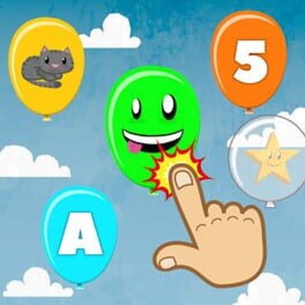 Balloon Pop for Toddlers & Kids: Learn Numbers, Letters, Colors & Animals Game Cover