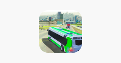 City Bus Transporter Driving Image