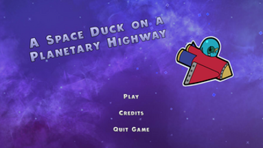 A Space Duck on a Planetary Highway Image