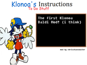 Klonoa's Instructions To Do Stuff Image