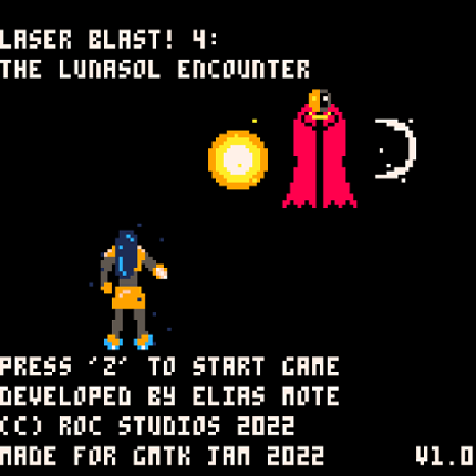 Laser Blast! 4: The Lunasol Encounter Game Cover