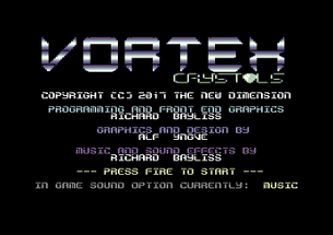 Vortex Crystals (Commodore 64) Image