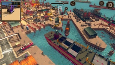 Hidden Harbor Top-Down 3D Image