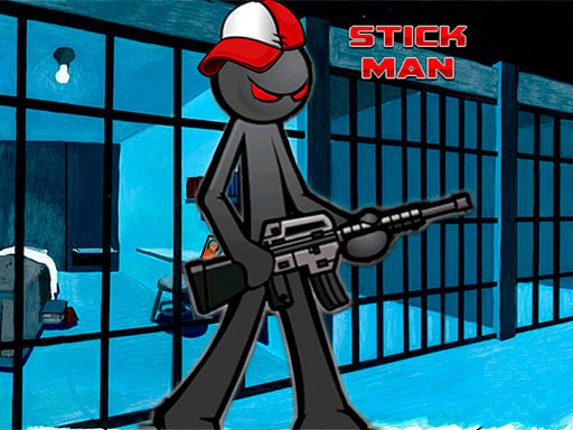 Stickman Adventure Prison Jail Break Mission Game Cover