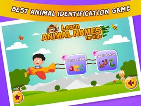 Learning Animal Names Image