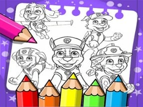 Paw Patrol Coloring Book Image