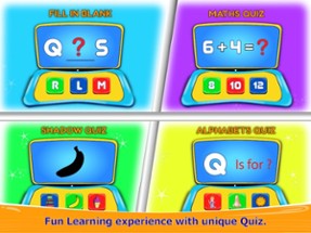 Preschool Computer Quiz Image