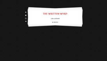 The Written Wyrd Image