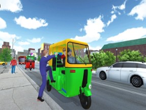 Tuk Tuk Modern Rickshaw Image