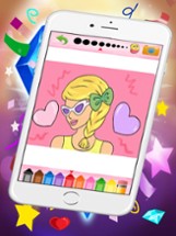 Coloring game for kids With fashion Image