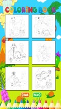 Dinosaur Coloring Book - For Kids Image