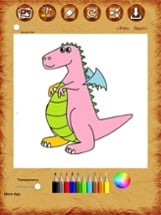 Dragon Coloring Drawing Book Image