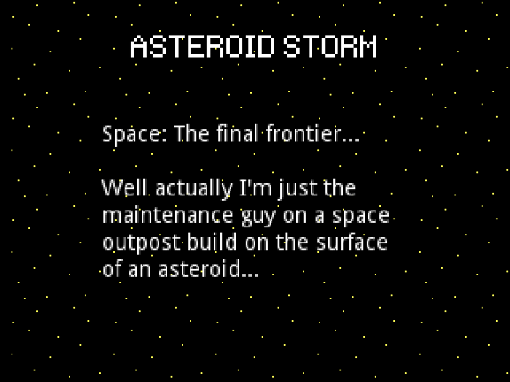 Asteroid Storm 2 Game Cover