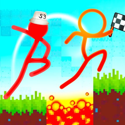 Stickman Parkour 3 Game Cover