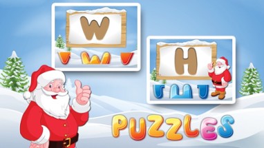 Letters with Santa Free - Kids Learn Alphabet and Letters Image
