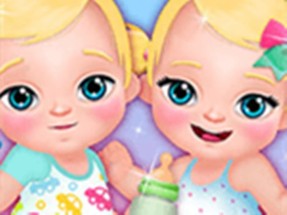 My New Baby Twins - Baby Care Game Image