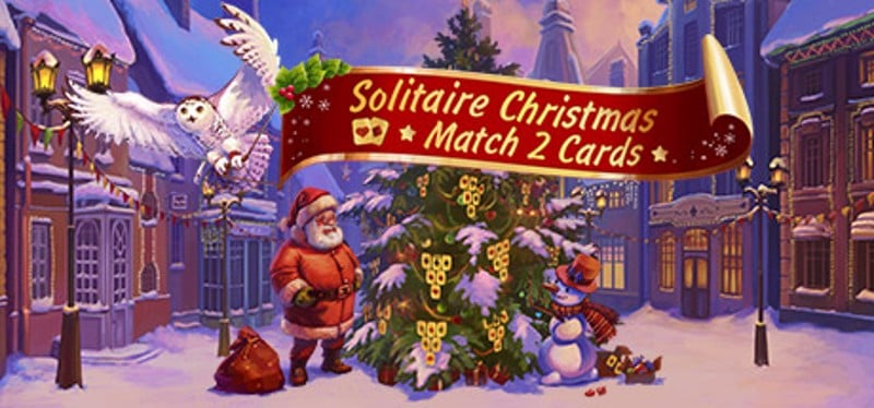 Solitaire Christmas. Match 2 Cards Game Cover