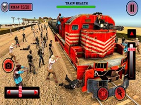 US Army Shooting Train Zombie Image