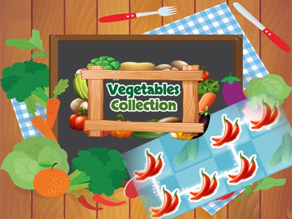 Vegetables Collection Game Cover