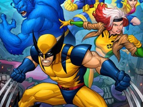 X-Men Battle Jigsaw Image