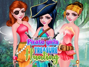 Pirate Girls Treasure Hunting Image