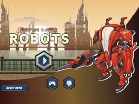 Robots Fighting Battle Image