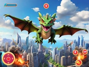 Flying Baby Dragon Pet Monster Image