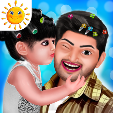 Aadhya's Spa Makeover Day With Daddy Game Cover