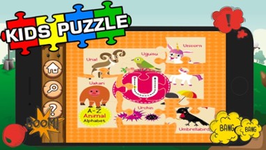 Kids ABC Jigsaw Puzzle Games:Toddler Learning Free Image