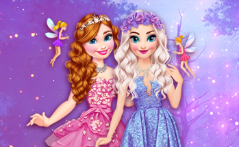 Elsa and Anna Sent to Fairyland Image