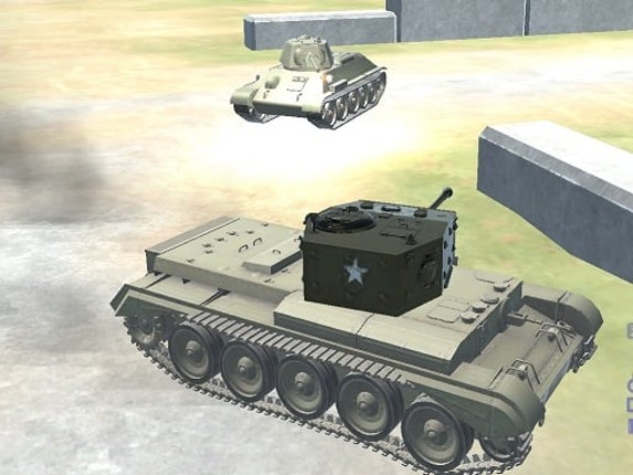 Battle 3D Tanks 2021 Game Cover