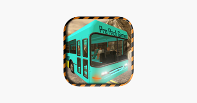 Dangerous Mountain &amp; Passenger Bus Driving Simulator cockpit view – Transport riders safely to the parking Image