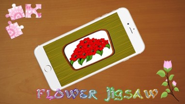 Flower Jigsaw Puzzle Cute Image