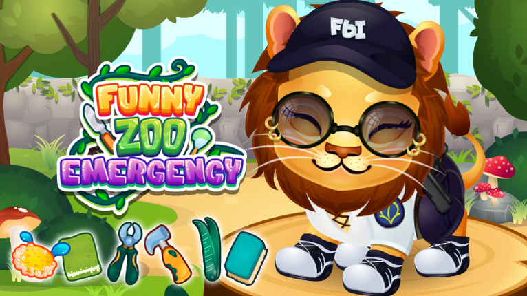 Funny Zoo Emergency Game Cover