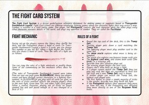 The Fight Card System - Design Kit/SRD Image