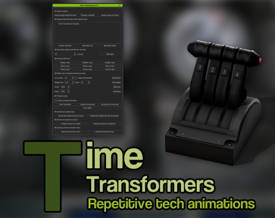 Time Transformers (iClone7 Plugin) Game Cover