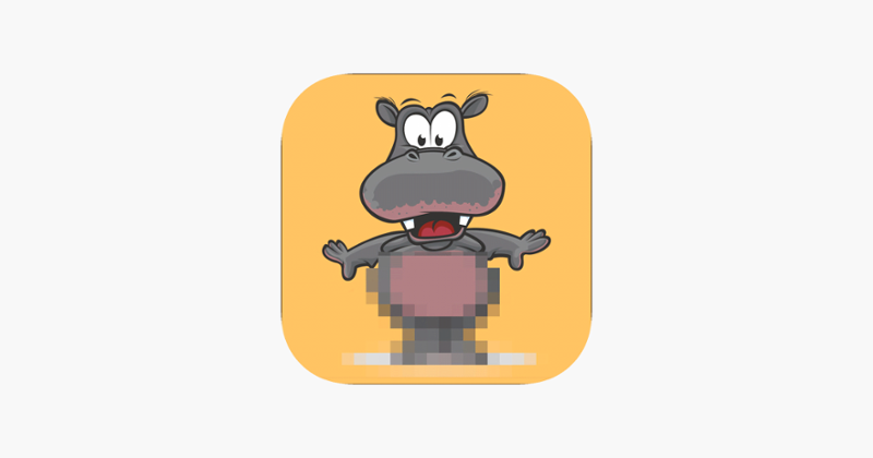 Hippo Art - Drawing by Number Game Cover
