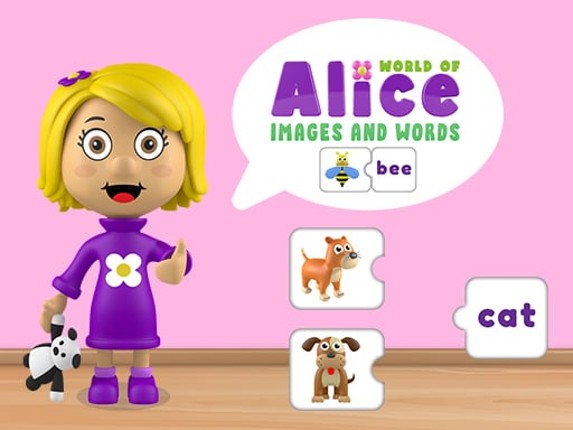 World of Alice   Images and Words Game Cover