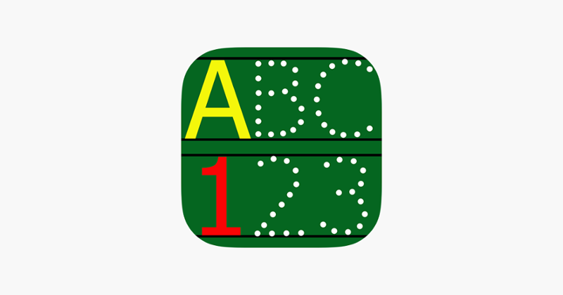ABC123 English Alphabet Write Game Cover