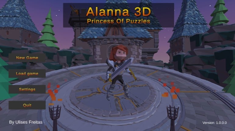 Alanna 3D - Unity - Game Creator 1 - Game Creator Jam 2022.1 Game Cover