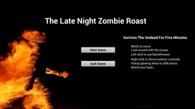 The Late Night Zombie Roast Image