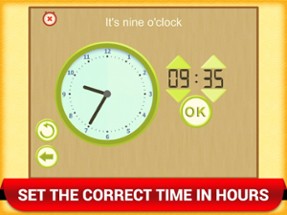 Math Telling Time Clock Game Image