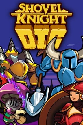 Shovel Knight Dig Game Cover