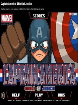 Captain America: Shield of Justice Game Cover