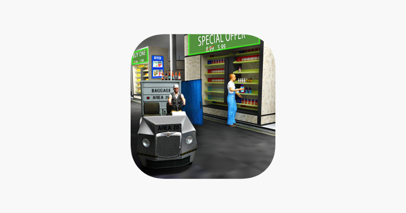 Drive Thru Supermarket 3D - Cargo Delivery Truck Game Cover