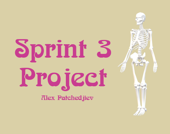 Sprint 3 Project Game Cover