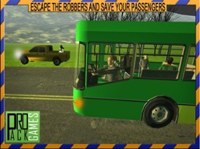 Mountain bus driving &amp; dangerous robbers attack - Escape &amp; drop your passengers safely Image