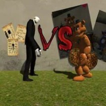 Slenderman VS Freddy The Fazbear Image