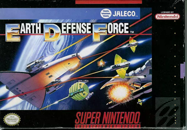 E.D.F. : Earth Defense Force Game Cover