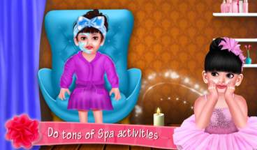 Aadhya's Spa Makeover Day With Daddy Image